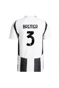 Juventus Gleison Bremer #3 Fotballdrakt Hjemme Klær 2024-25 Korte ermer